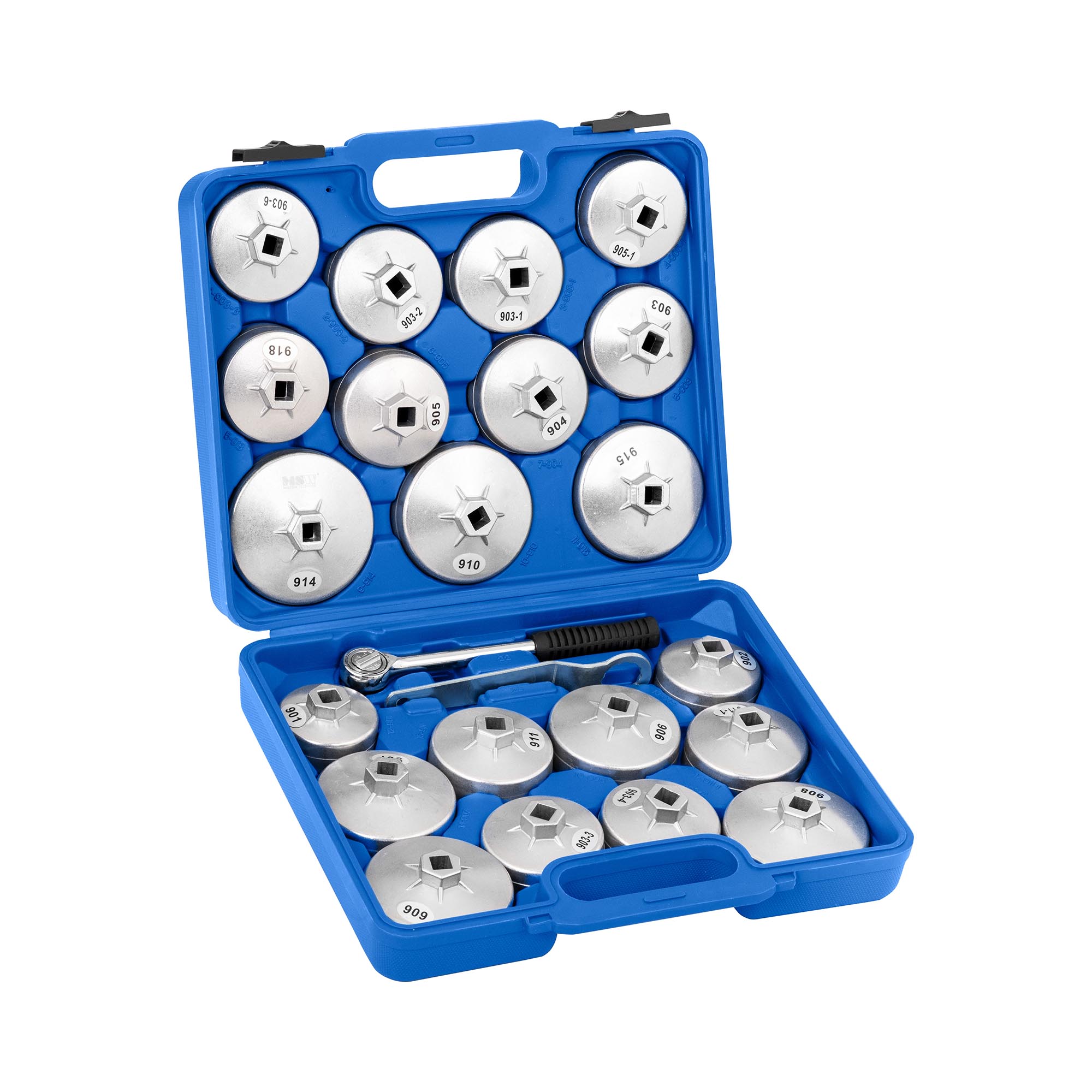 MSW Ölfilterschlüssel - 23 Teile