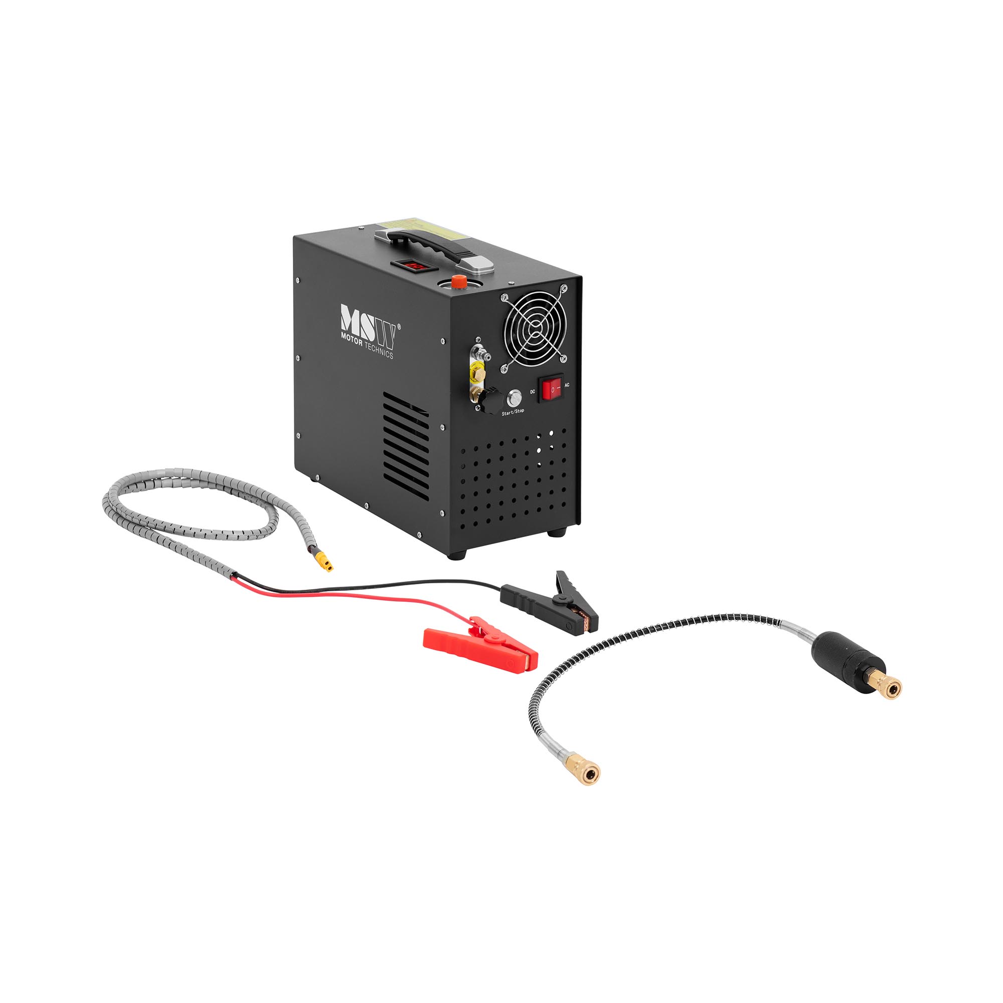 MSW PCP-Kompressor - 300 bar - 12/220 V - 400 W - Auto-Stopp