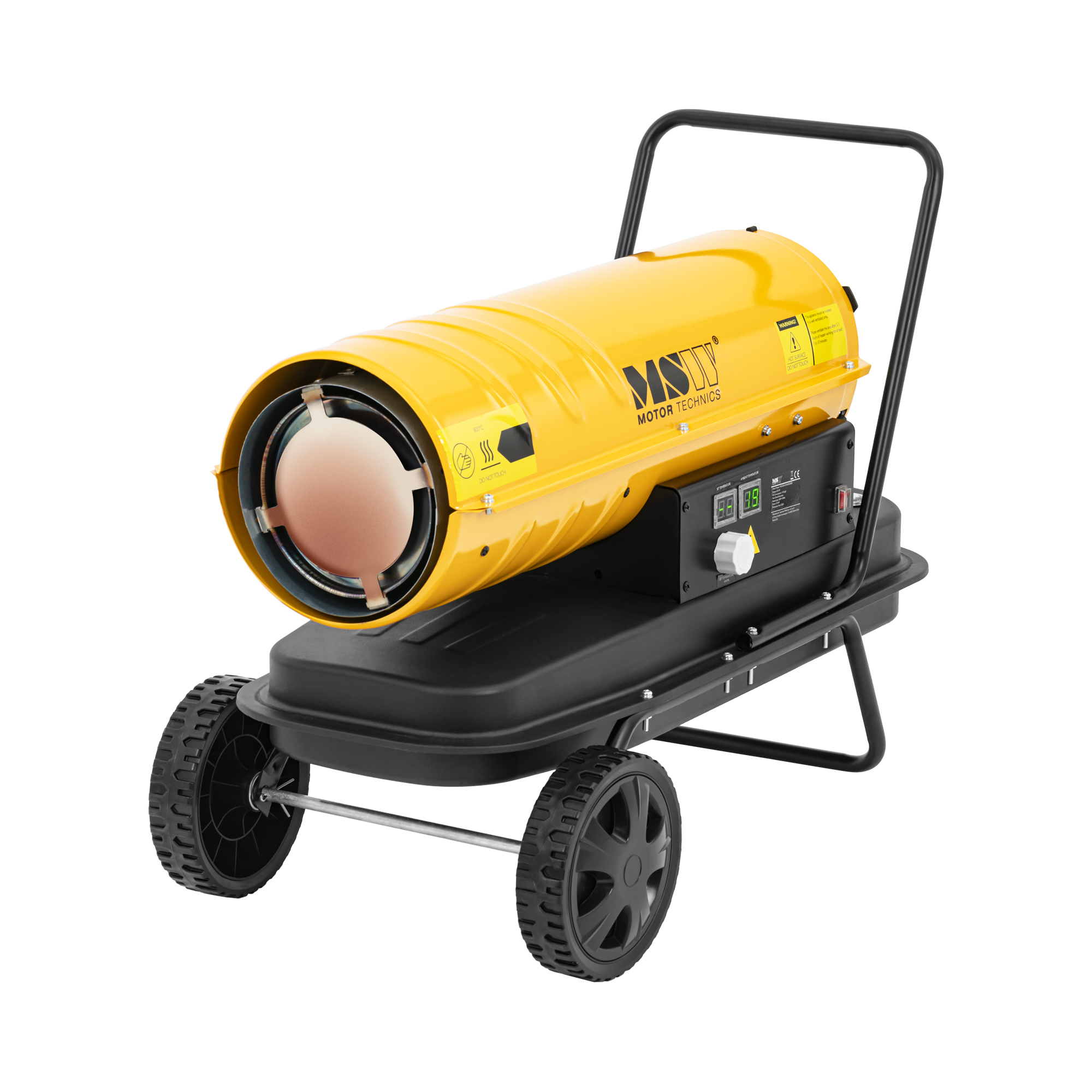 MSW Diesel Heizkanone mit Rädern - 20 kW - 18 l