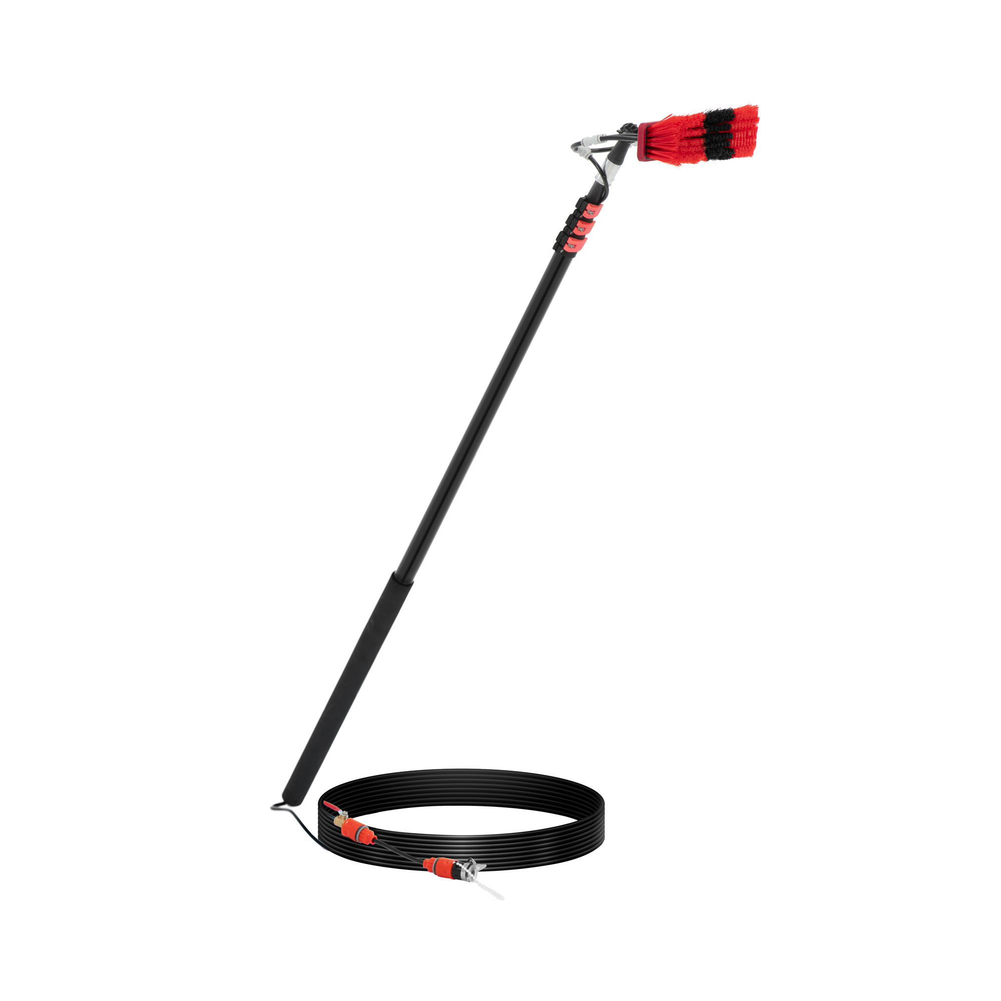 ulsonix Teleskop-Waschbürste - 165 - 540 cm - Bürste 35 cm