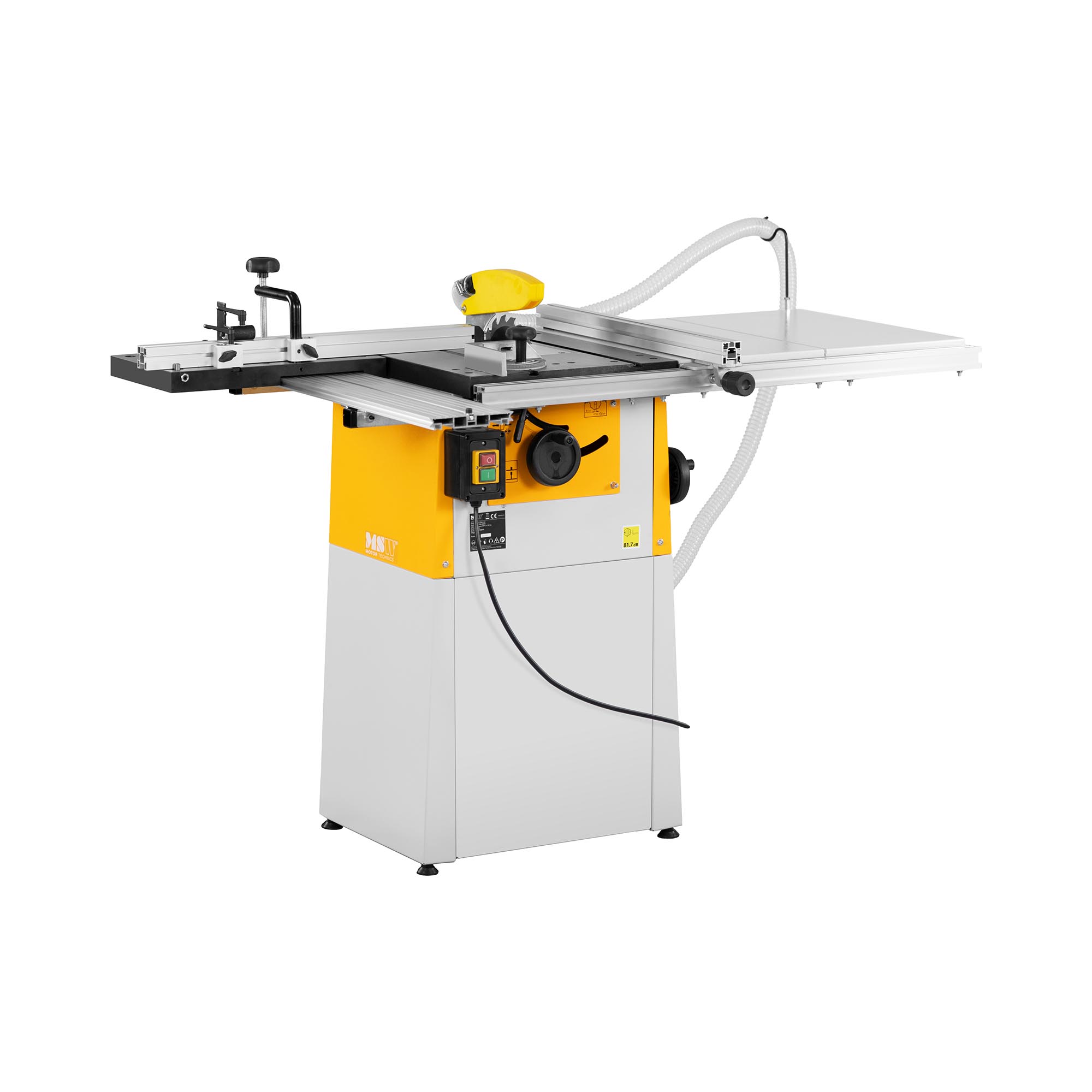MSW Tischkreissäge - 1100 W - 400 V - 200 mm Sägeblatt - für Holz