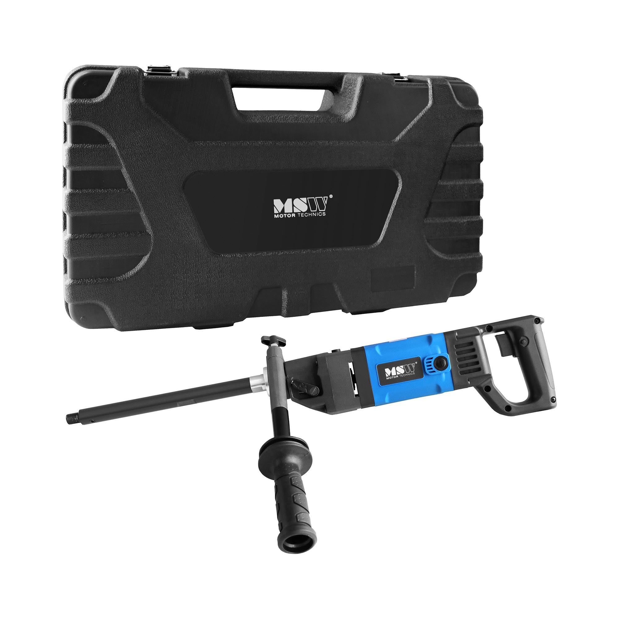 MSW Kernbohrgerät - 1900 W - 42 720 Schläge/min - Bohrdurchmesser max. 132 mm