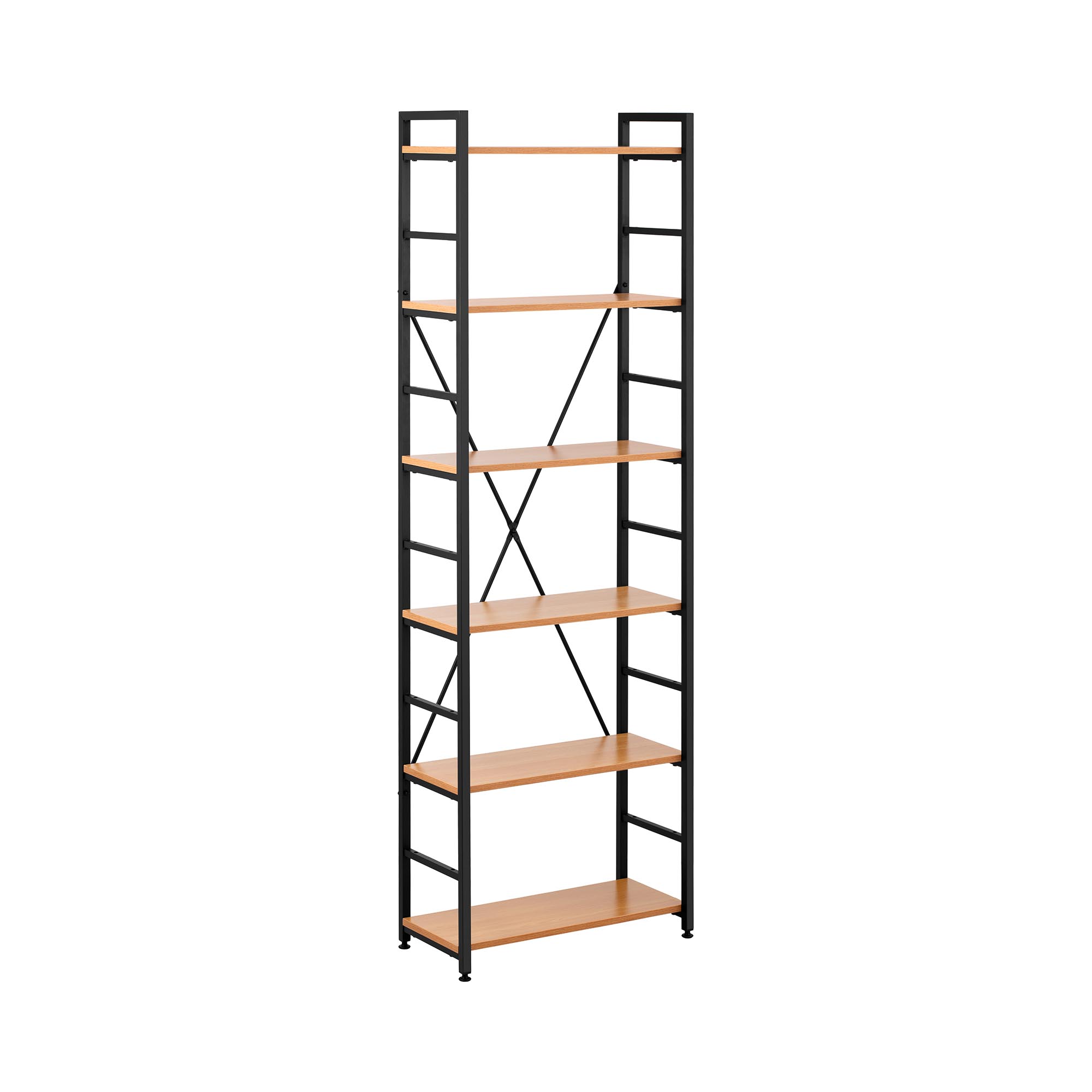 Fromm & Starck Bücherregal - 60 x 28 x 182.5 cm - 150 kg