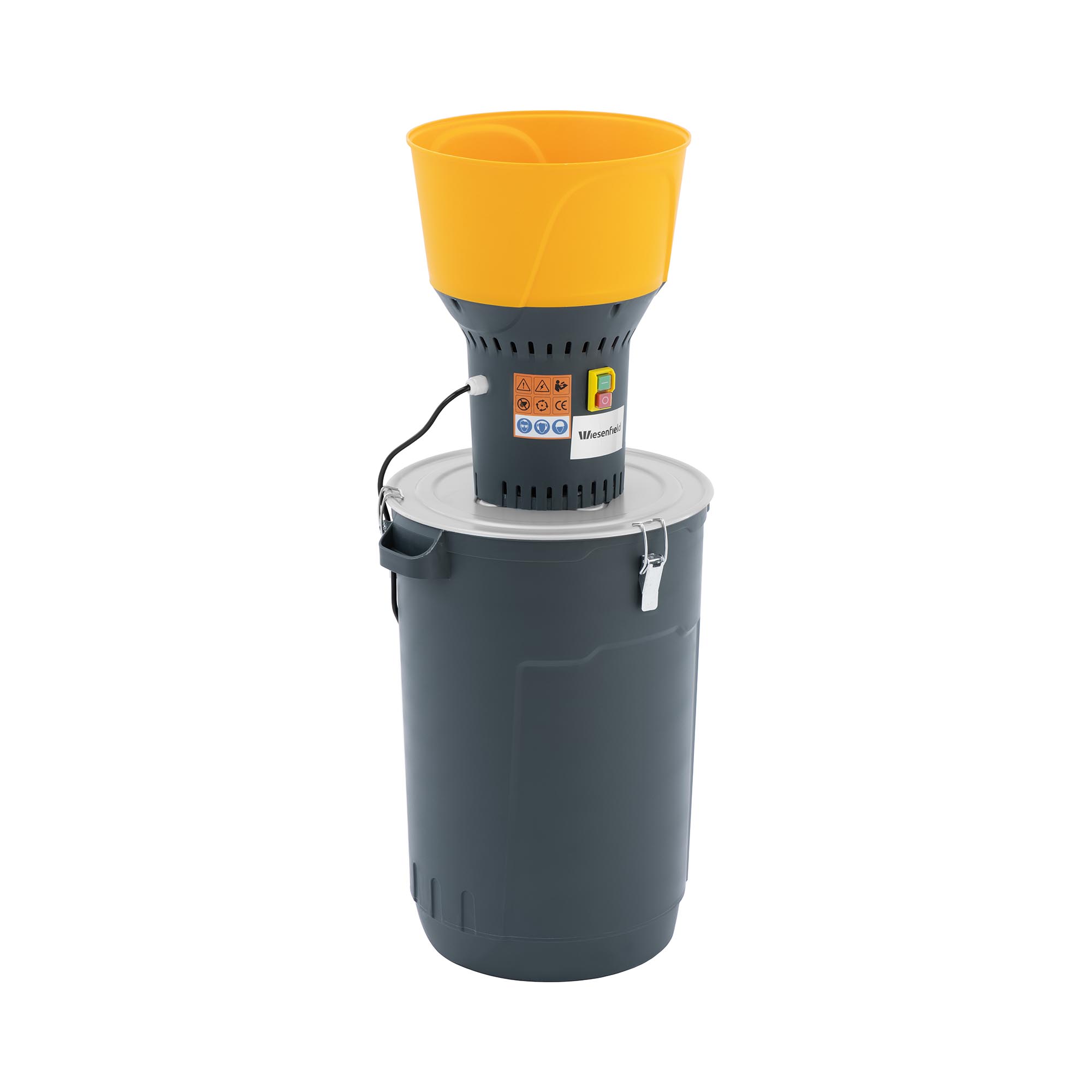 Wiesenfield Getreidemühle elektrisch - 60 L - 400 kg/h - 1300 W