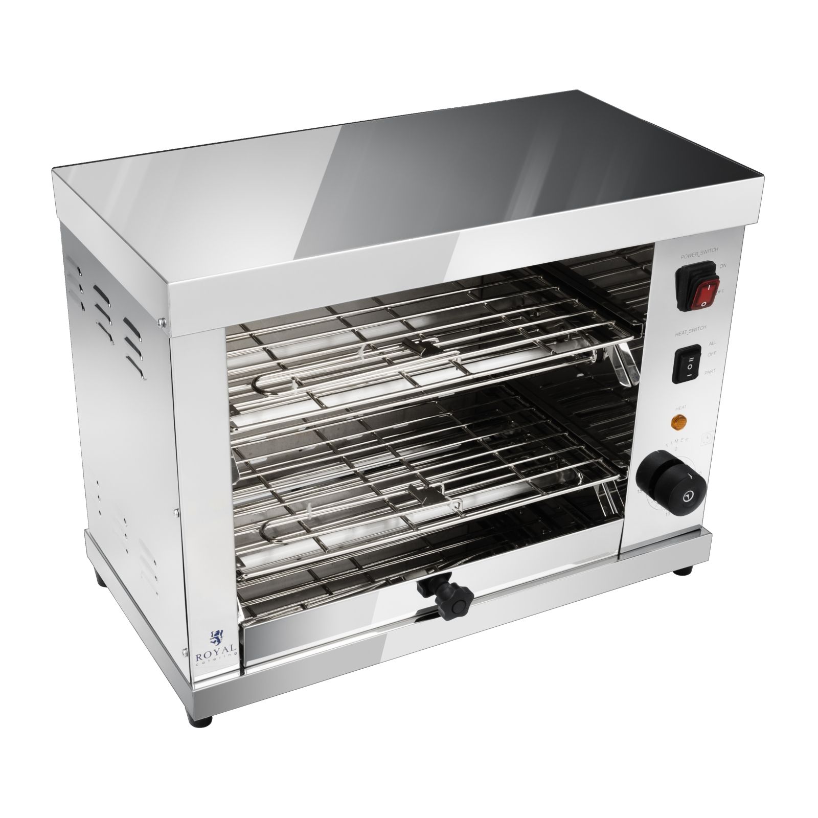Royal Catering B-Ware Salamander Grill - 2 Etagen - 3.250 Watt