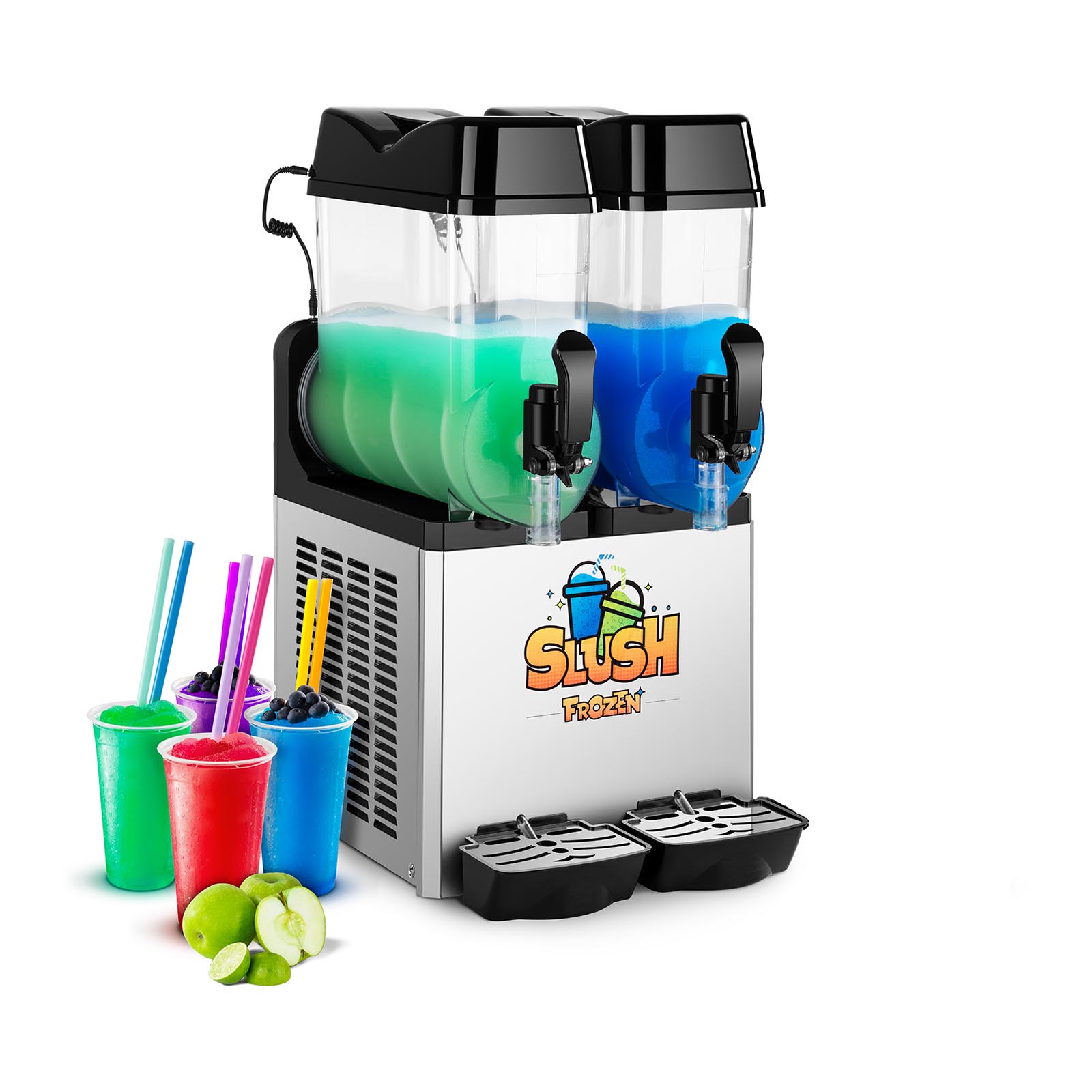 B-Ware Slush-Maschine - 2 x 12 l - Royal Catering