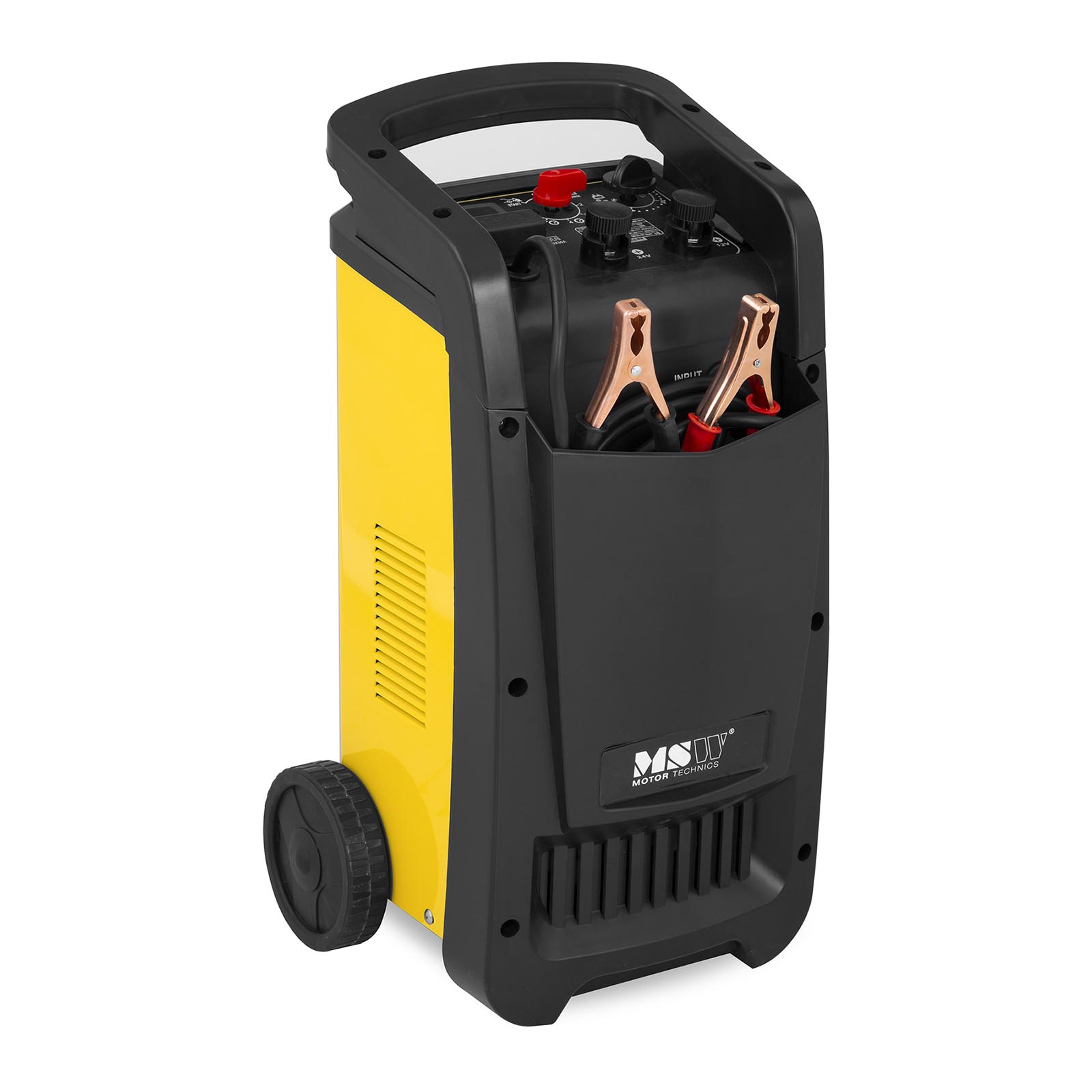 MSW B-Ware Autobatterie-Ladegerät - Starthilfe - 12/24 V - 100 A - kompakt