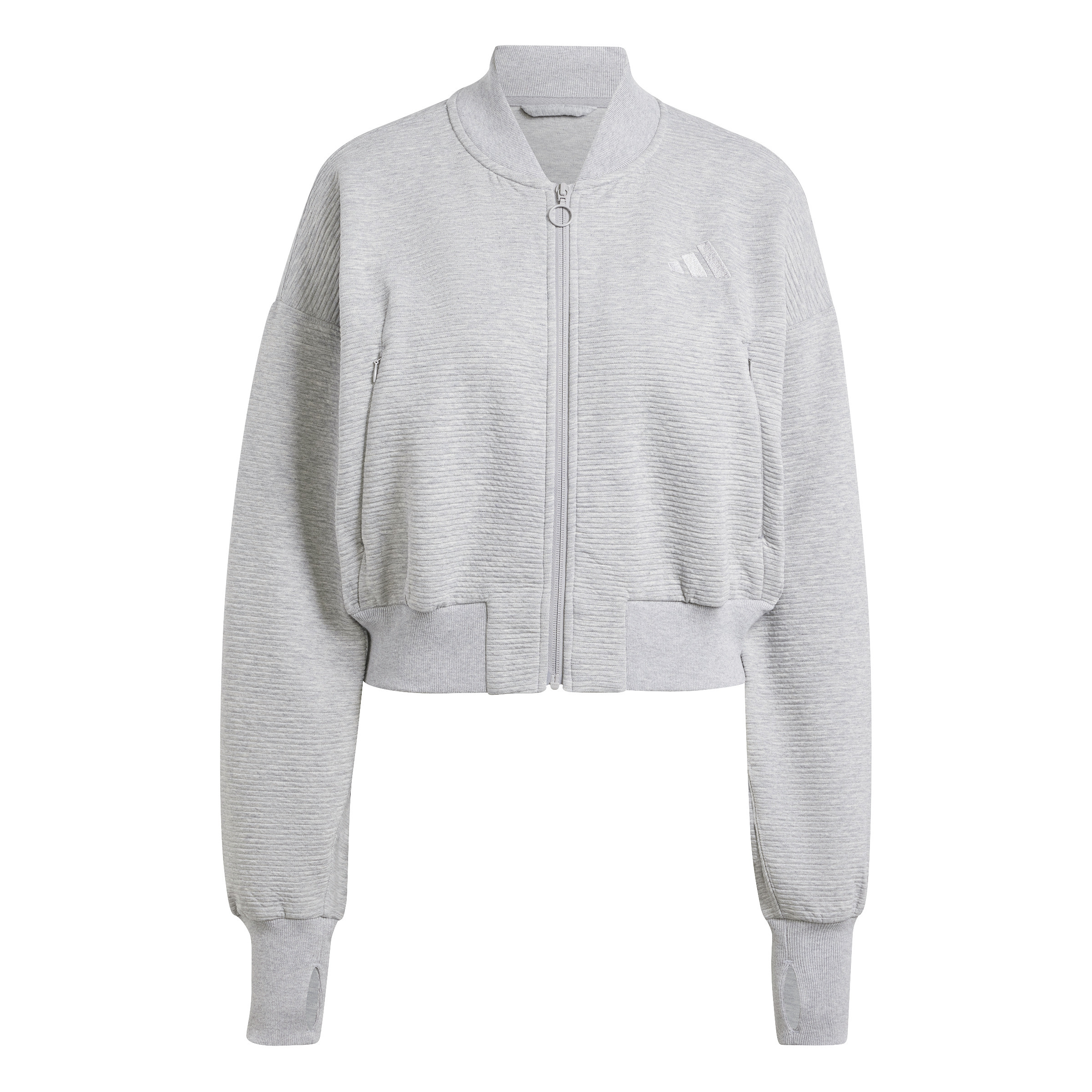 Gerippte Trainingsjacke Frau adidas All Szn