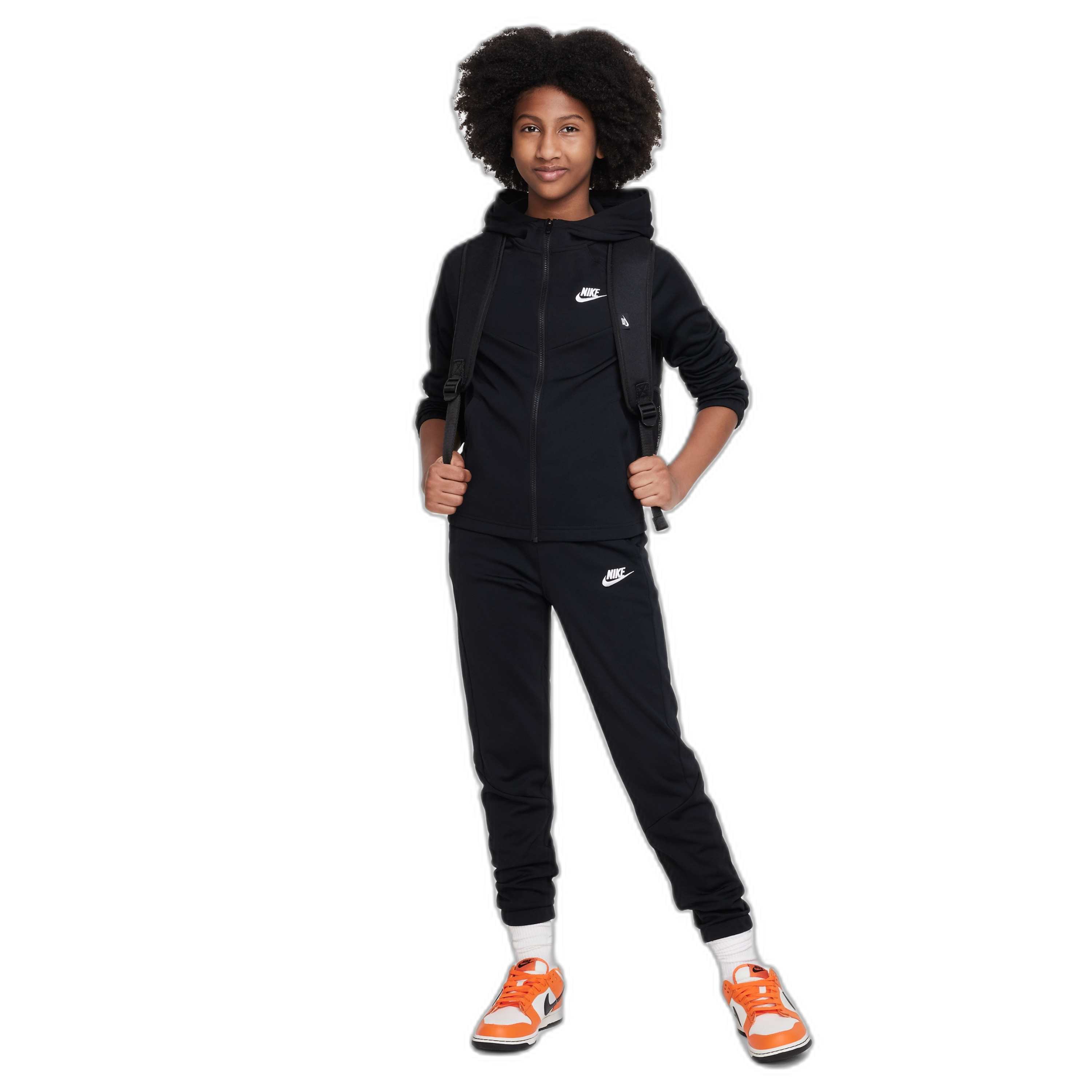 Kinder Trainingsanzug mit Kapuze Full Zip Nike LBR
