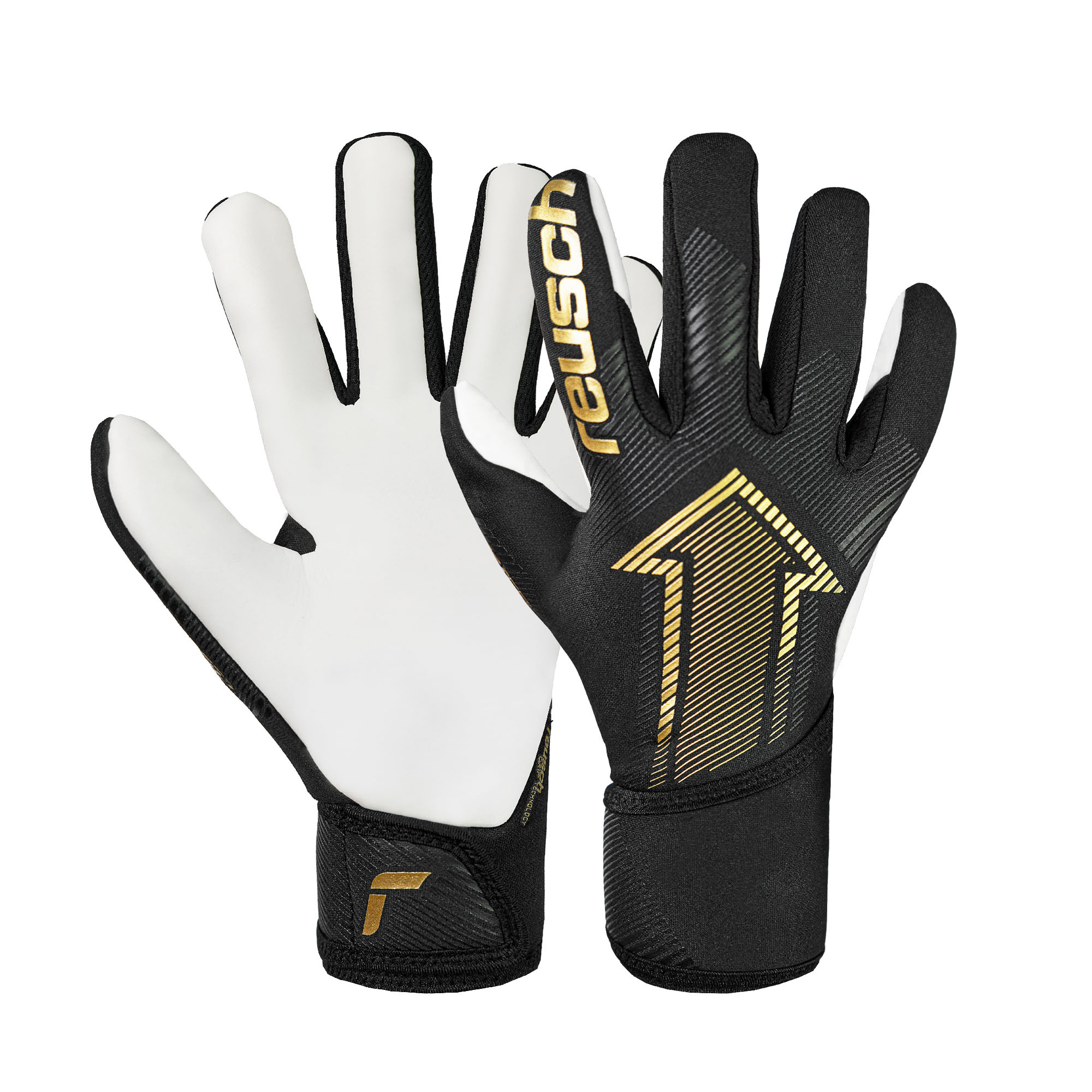 Torwarthandschuhe Kinder Reusch Football Fastgrip Gold