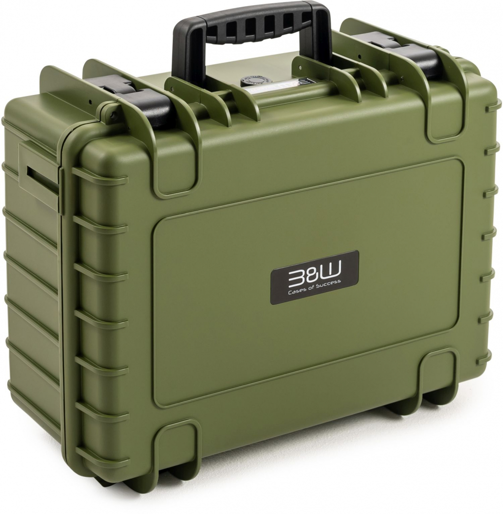 B&W DJI Mavic 4 Pro Case Typ 5000 bronze/grün