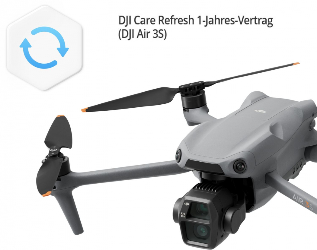 DJI Care Refresh - 1 Jahr (Air 3S) - E-Key