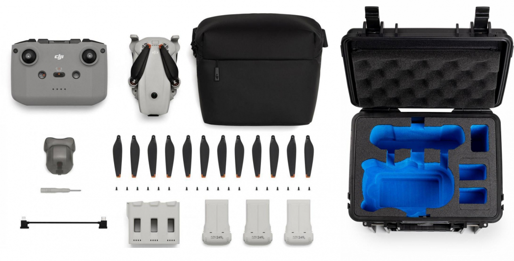 DJI Lito 1 FMC (DJI RC-N3) + B&W Case Typ 2000 schwarz -25,00€ Spring-Deal 524,00 Effektivpreis