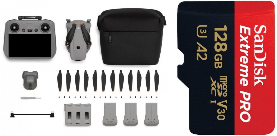 DJI Lito X1 Fly More Combo (DJI RC 2) + SanDisk Extreme Pro 128GB