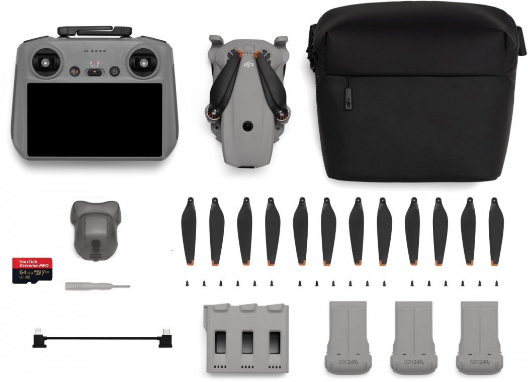 DJI Lito X1 Fly More Combo (DJI RC 2) + SanDisk micro Extreme Pro 64GB