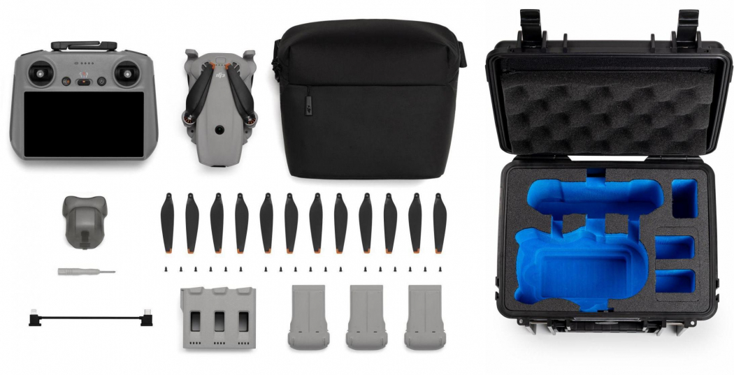 DJI Lito X1 FMCP (DJI RC 2) + B&W Case Typ 2000 schwarz
