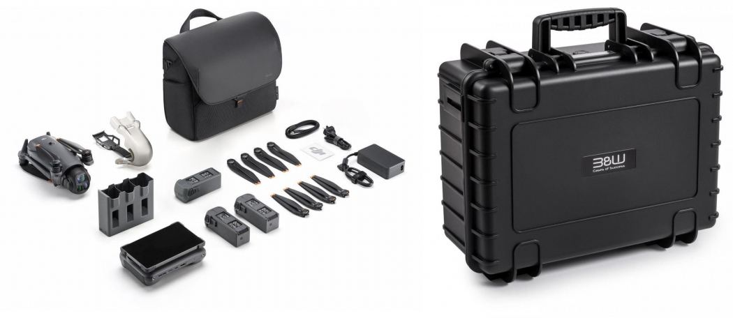 DJI Mavic 4 Pro 512GB Creator Combo + B&W Case Typ 5000 schwarz