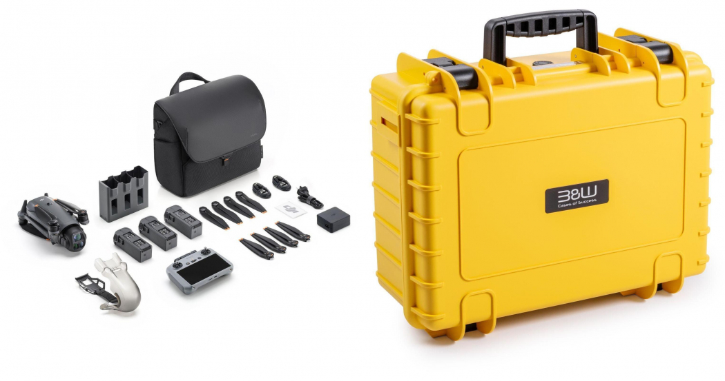 DJI Mavic 4 Pro Fly More Combo (DJI RC 2) + B&W Case Typ 5000 gelb