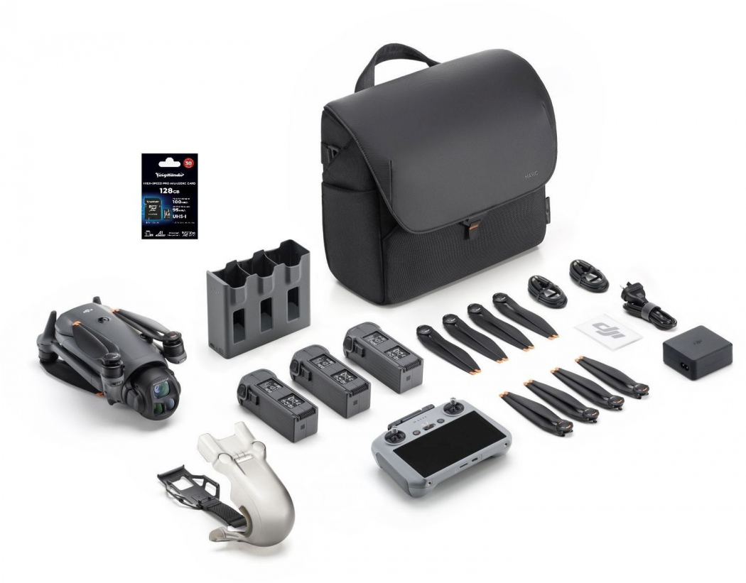 DJI Mavic 4 Pro Fly More Combo (DJI RC 2) + Voigtländer 128GB UHS-I