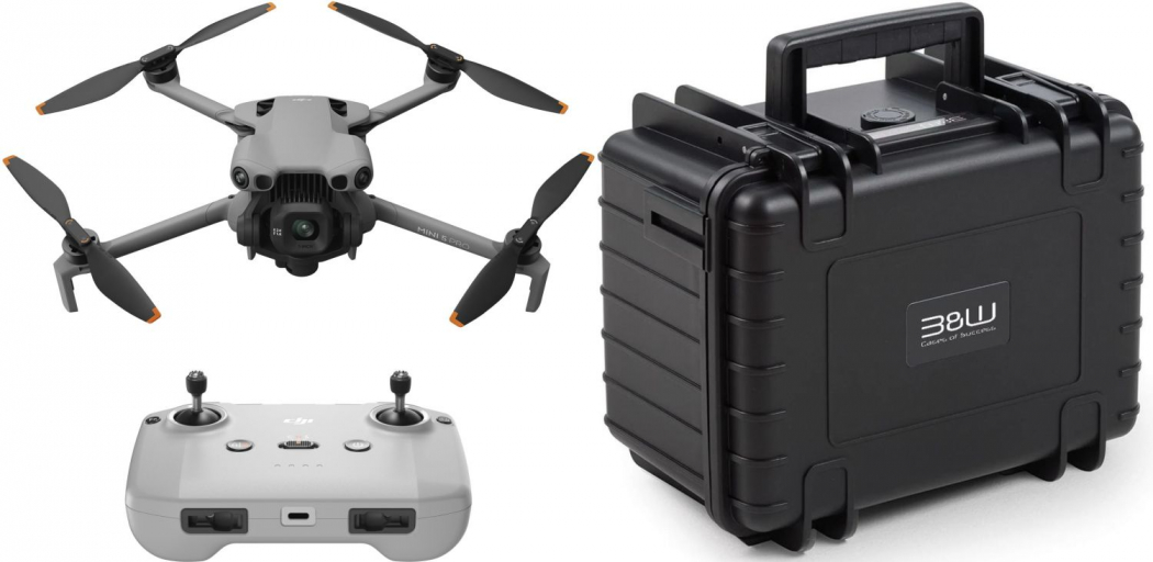DJI Mini 5 Pro (RC-N3) + B&W Case Typ 2000 schwarz - Dealpreis