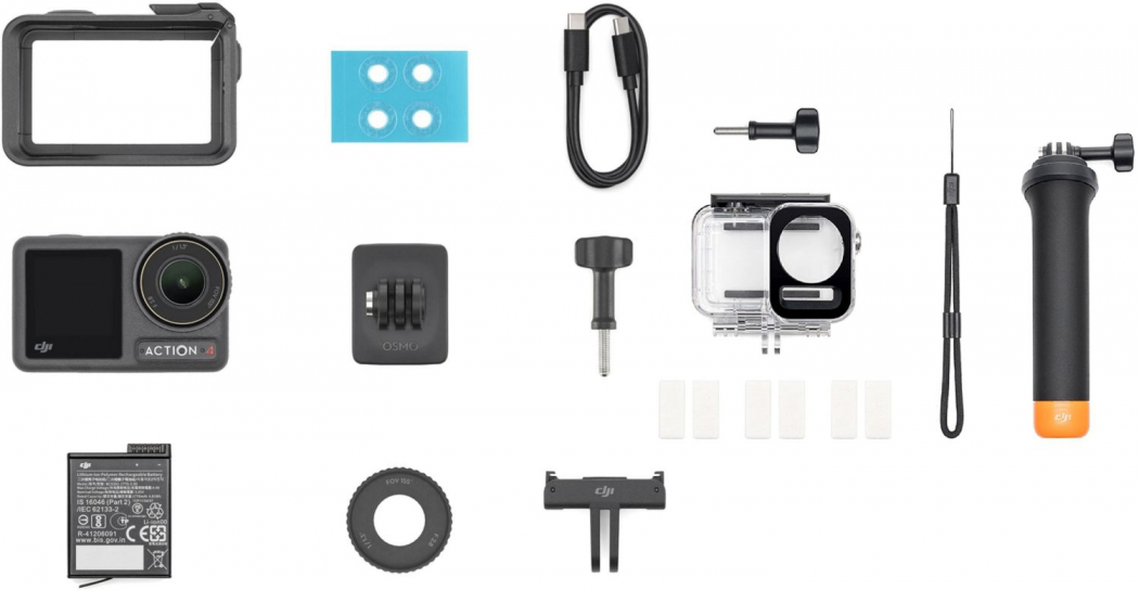 DJI Osmo Action 4 Tauch-Bundle