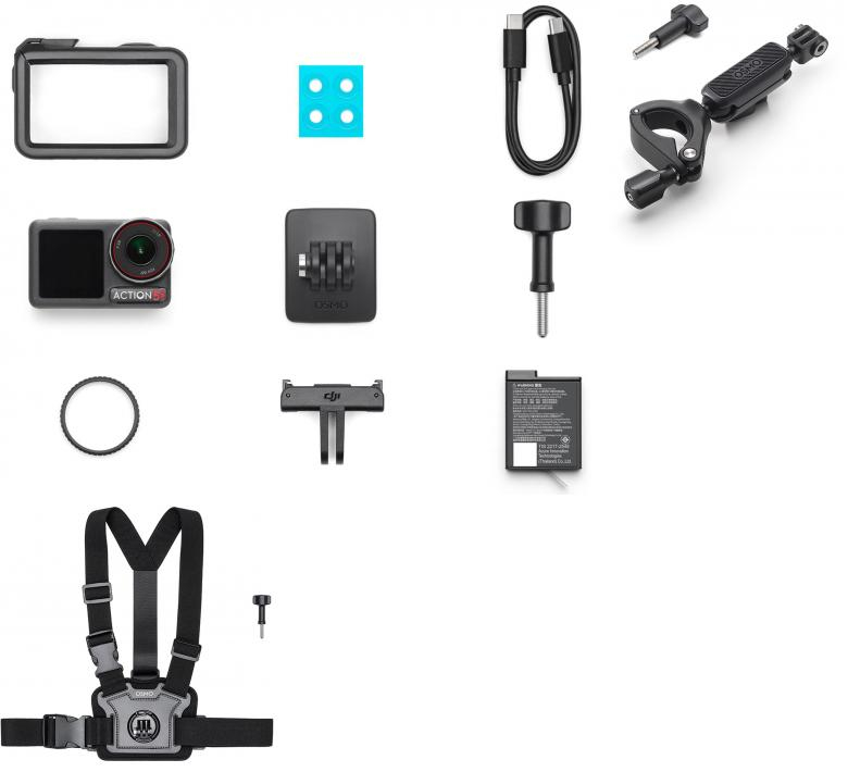 DJI Osmo Action 5 Pro Motorrad-Bundle