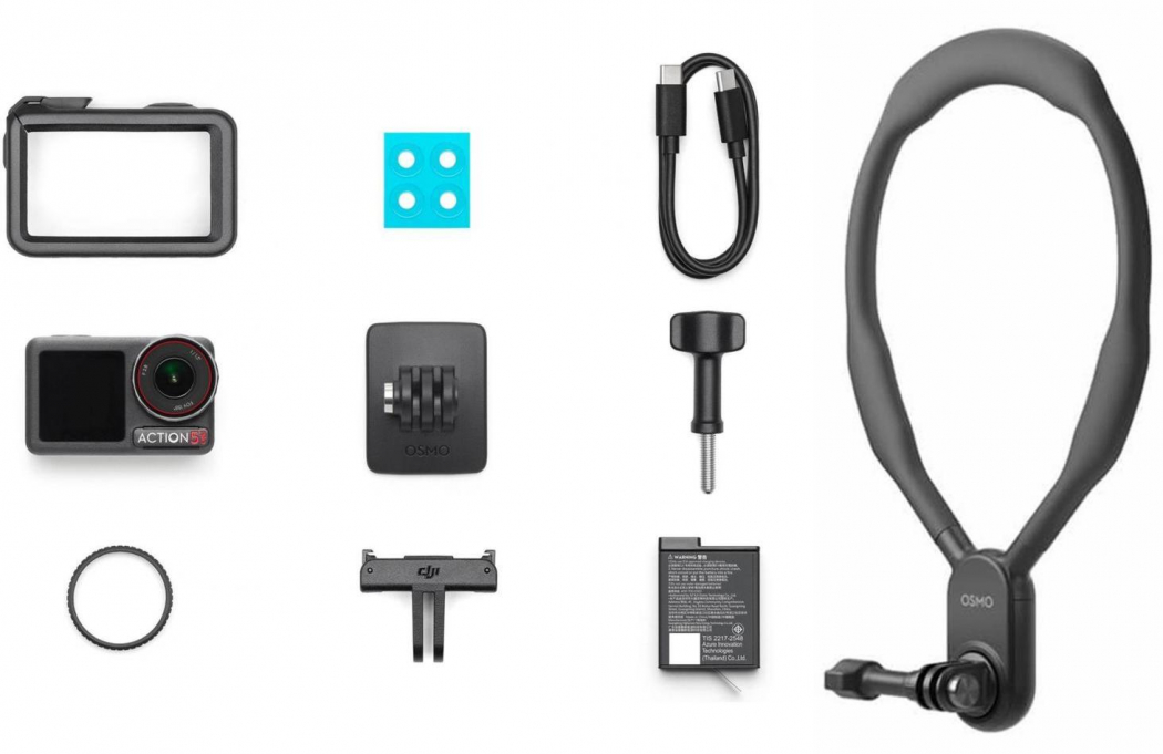 DJI Osmo Action 5 Pro Nackenhalterungs-Bundle