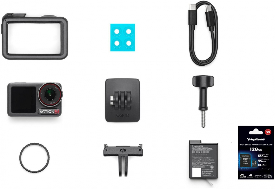 DJI Osmo Action 5 Pro Standard + Voigtländer 128GB