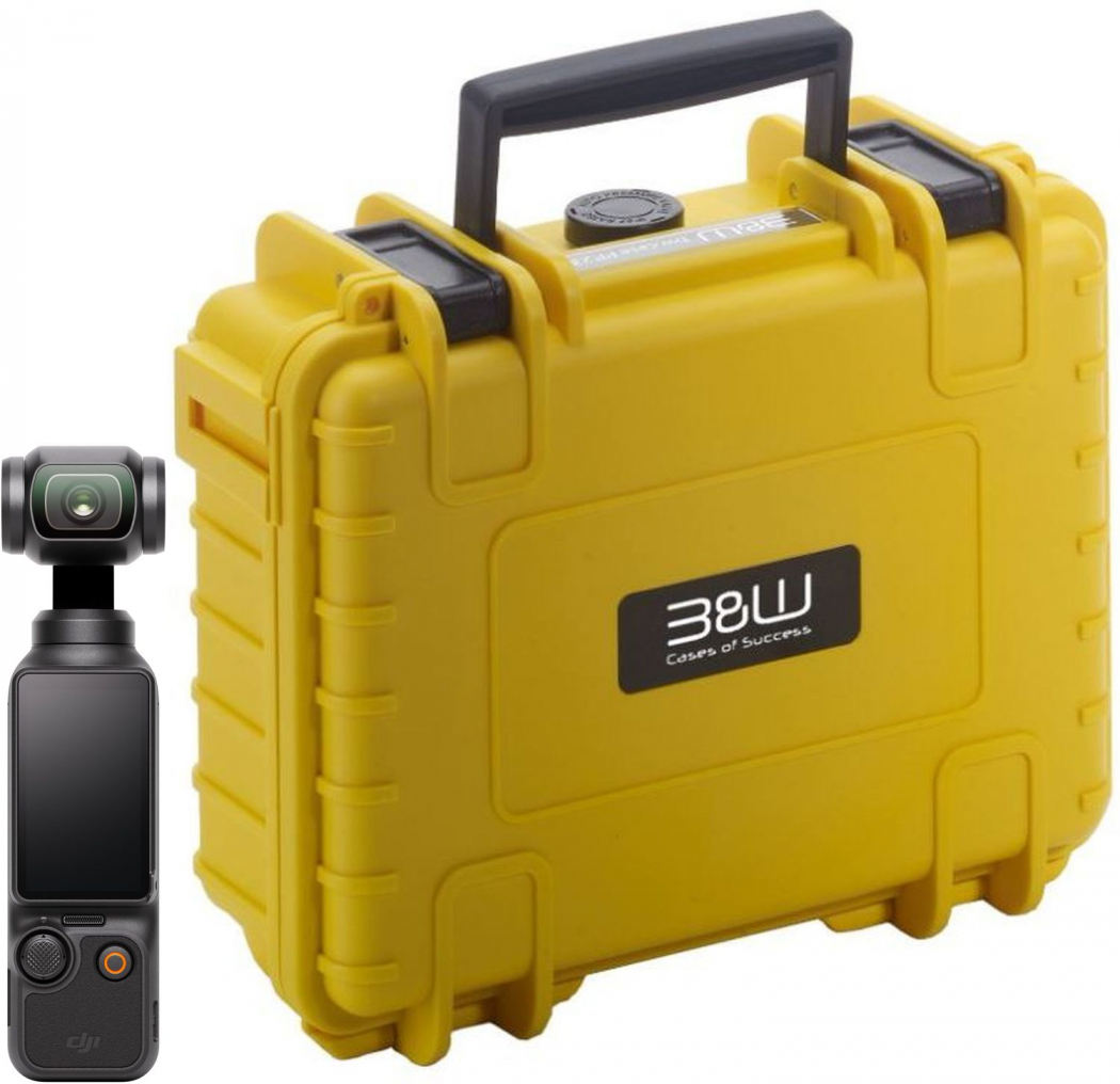 DJI Osmo Pocket 3 + B&W Case Typ 500 Gelb - Dealpreis