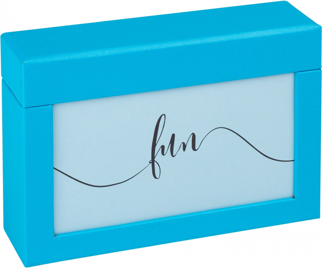 Walther FB-116-U Fotobox 10x15 ozeanblau für 100 Fotos