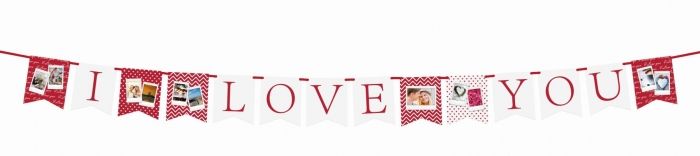 Fujifilm Instax Girlande I Love You