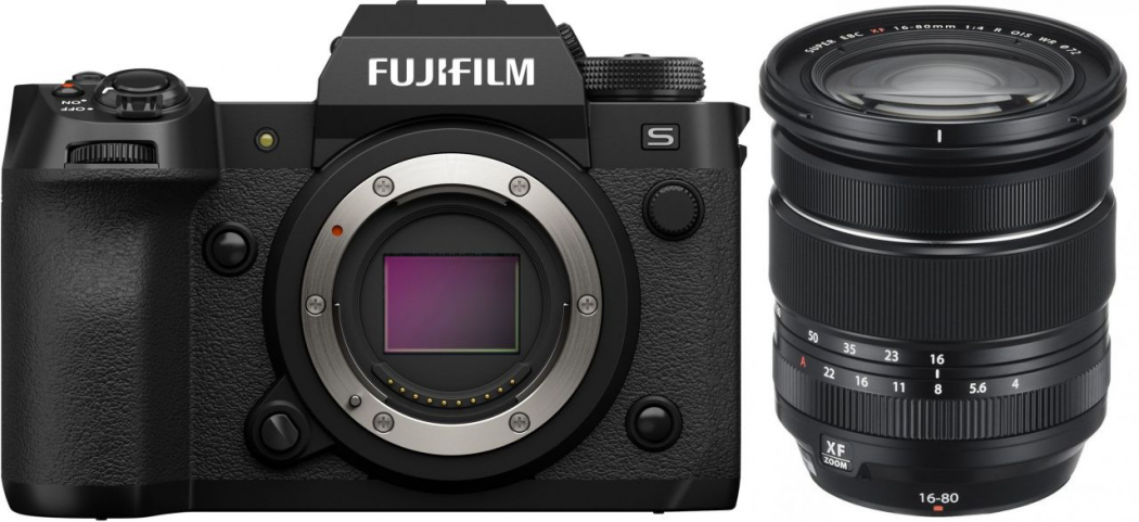 Fujifilm X-H2S + XF 16-80mm F4 R OIS WR - abzgl. 100,00€ Fujifilm XF Objektiv Cashback Aktion