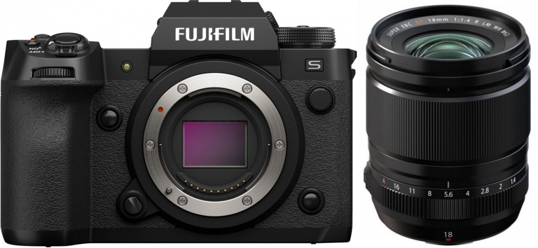 Fujifilm X-H2S + XF 18mmF1.4 R LM WR - abzgl. 150,00€ Fujifilm XF Objektiv Cashback Aktion