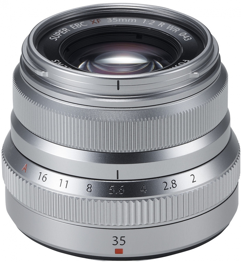 Fujifilm XF 35mm 1:2 R WR silber - abzgl. 50,00€ Fujifilm XF Objektiv Cashback Aktion