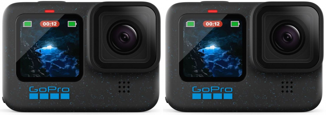 GoPro HERO12 Black 2er Pack - abzgl. 140,00€ GoPro Winter Sofortrabatt