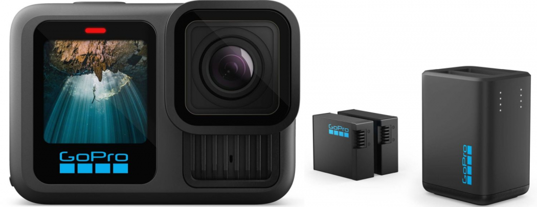GoPro HERO13 Black + Dual Charger + Enduro Battery - abzgl. 100,00€ GoPro Winter Sofortrabatt