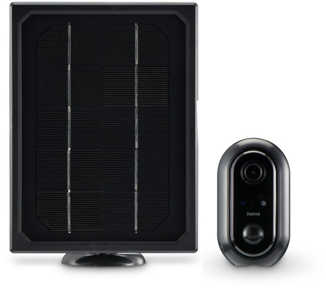 Hama 176648 Überwachungskamera, WLAN outdoor Solar