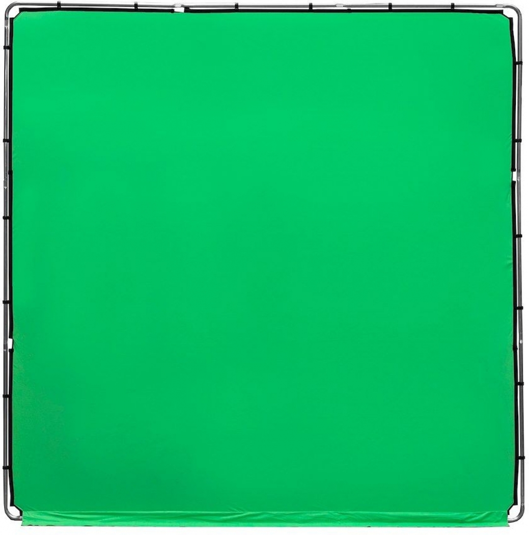 Manfrotto LR83350 StudioLink Chroma Key Green Screen Kit 3x3m