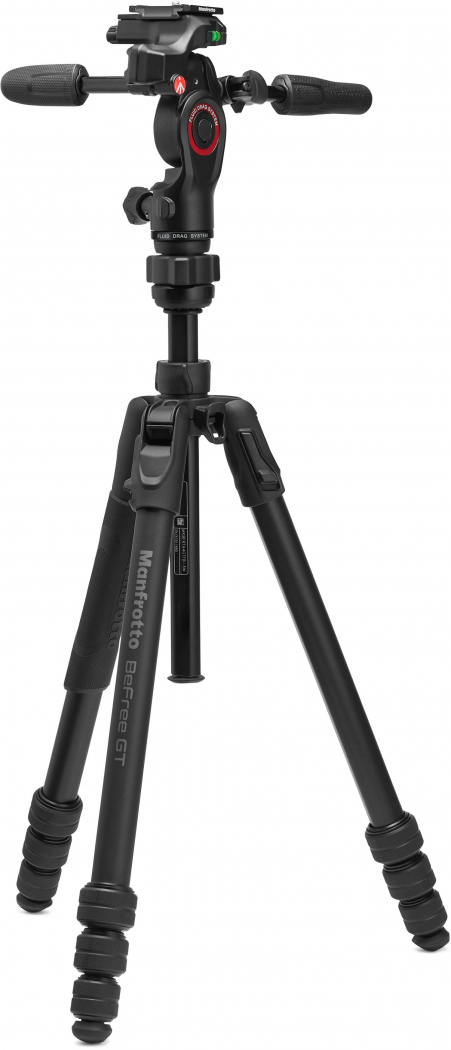 Manfrotto Befree GT PRO 3-Wege Alu Stativ