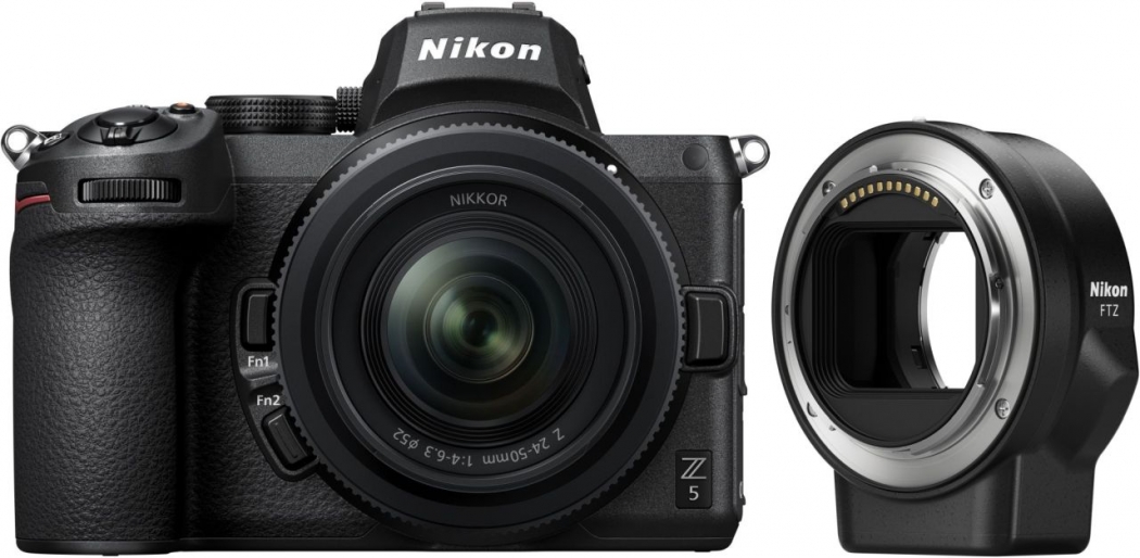 Nikon Z5 + 24-50mm f4,0-6,3 + FTZ-Adapter - nach 300 EUR Nikon Sommer-Sofortrabatt