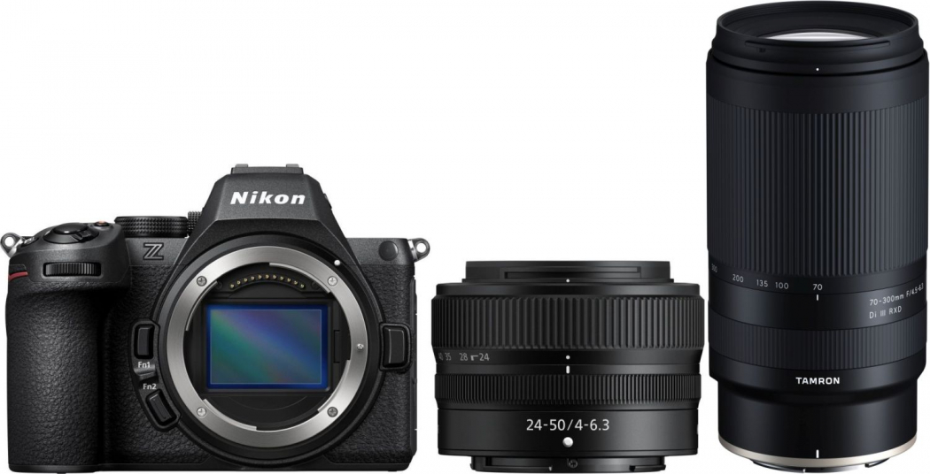 Nikon Z5II + 24-50mm f4,0-6,3 + Tamron Z 70-300mm Di III RXD - nach 100 EUR Nikon Sommer-Sofortrabatt