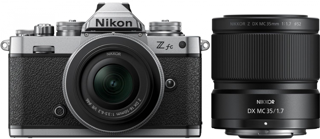 Nikon Zfc + Nikkor DX 16-50mm f3,5-6,3 VR + Nikkor DX 35mm f1,7 Makro - nach 150 EUR Nikon Sommer-Sofortrabatt
