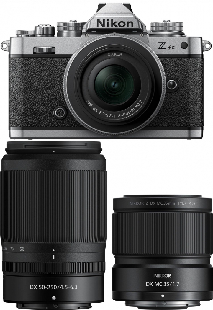 Nikon Zfc + Nikkor Z DX 16-50mm f3,5-6,3 + 50-250mm + 35mm f1,7 Makro - nach 150 EUR Nikon Sommer-Sofortrabatt