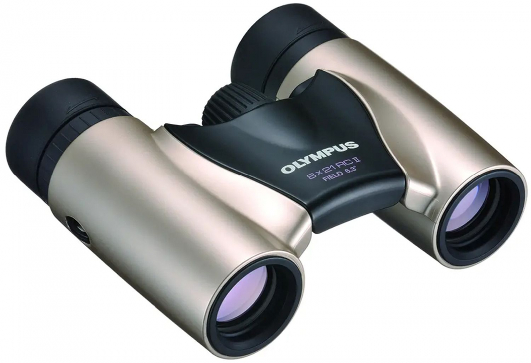 OM System 8x21 RC II Fernglas champagner