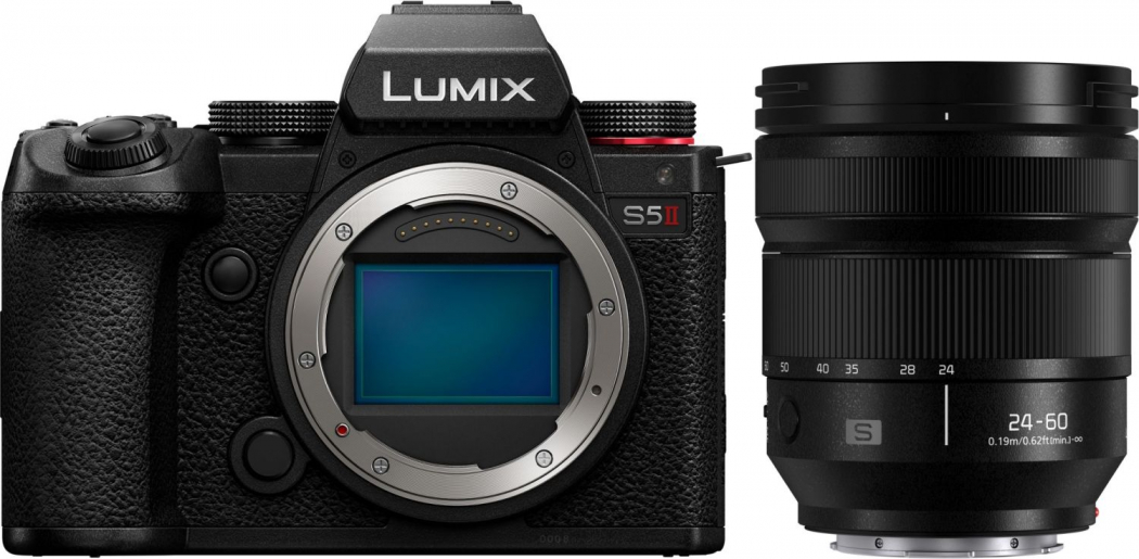 Panasonic DC-S5 II + Lumix S 24-60mm f2,8 - abzgl. 200,00€ Lumix Kamera Sofortrabatt-Aktion - abzgl. 200,00€ Lumix Objektiv Kombi-Rabatt