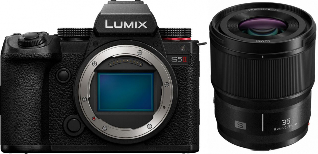 Panasonic DC-S5 II + Lumix S 35mm f1,8 -150,00€ Summer-Deal - nach 200 EUR Panasonic Lumix Kamera Sofortrabatt-Aktion -200,00€ Lumix Objektiv Kombi-Rabatt 2.328,00 Effektivpreis