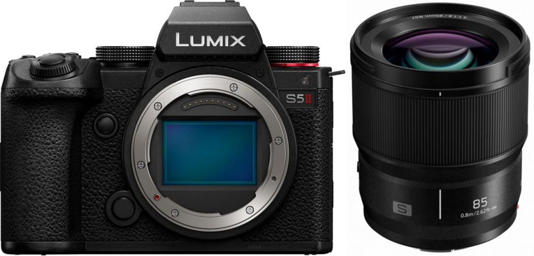 Panasonic DC-S5 II + Lumix S 85mm f1,8 - abzgl. 100,00€ Lumix S - Objektiv Herbst Aktion - abzgl. 100,00€ Lumix S WBW Herbst Aktion - abzgl. 600,00€ Lumix X-Mas Sofortrabatt Aktion