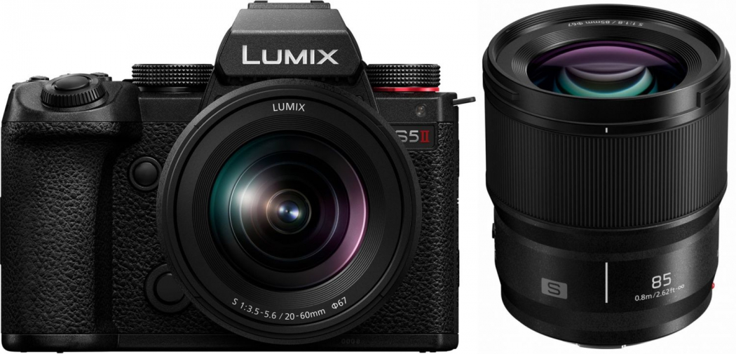 Panasonic DC-S5 II + S 20-60mm f3,5-5,6 + S 85mm f1,8 - abzgl. 100,00€ Lumix S - Objektiv Herbst Aktion - abzgl. 100,00€ Lumix S WBW Herbst Aktion - abzgl. 700,00€ Lumix X-Mas Sofortrabatt Aktion