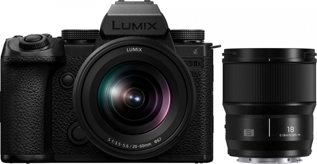 Panasonic DC-S5 IIX + S 20-60mm f3,5-5,6 + S 18mm f1,8 -150,00€ Summer-Deal - nach 300 EUR Panasonic Lumix Kamera Sofortrabatt-Aktion -200,00€ Lumix Objektiv Kombi-Rabatt 2.949,00 Effektivpreis