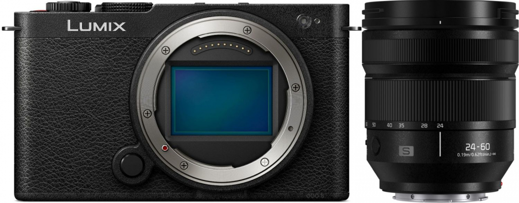 Panasonic DC-S9 schwarz + Lumix 24-60mm f2,8 - abzgl. 100,00€ Summer-Deal - abzgl. 200,00€ Lumix Kamera Sofortrabatt-Aktion - abzgl. 200,00€ Lumix Objektiv Kombi-Rabatt
